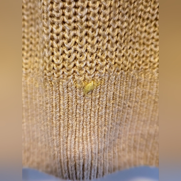 Garcia Yellow Ombre Sleeveless Knit Top Size XL - Picture 3 of 4